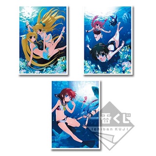 [Clear Poster ลิขสิทธิ์แท้] Ichiban Kuji Premium Mahou Shoujo Lyrical Nanoha Innocent 1st Duel - Clear Poster (Banpresto