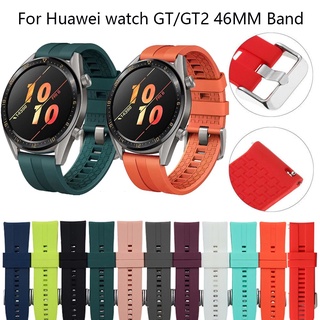สินค้า สายนาฬิกาข้อมือซิลิโคนเหมาะสําหรับ Huawei Watch Gt 2E 2 , Galaxy Watch 46 มม. Gear S3 22 มม.