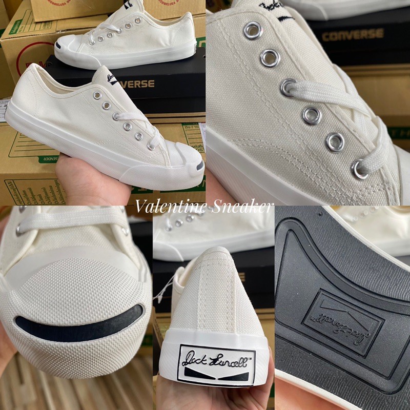 ภาพหน้าปกสินค้ารองเท้าผ้าใบConverse Jack Purcell รองเท้าผ้าใบผู้ชาย รองเท้าผ้าใบคอนเวิร์ส