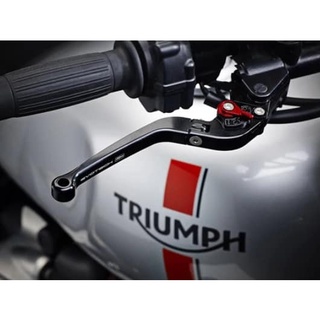 [H] Evotech ก้านเบรค/ครัชปรับ 6 ระดับ สำหรับ Triumph New T100/ T120/ Street Twin/ Street Scrambler(ส่งฟรี)