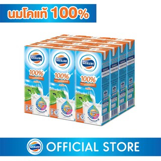 ภาพขนาดย่อของภาพหน้าปกสินค้าโฟร์โมสต์ นมโคแท้ 100% รสจืด 225มล (12 กล่อง) จากร้าน supermarket บน Shopee