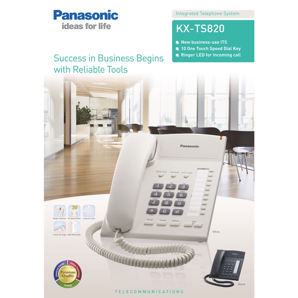 pansonic-telephone-โทรศัพท์พานาโซนิค-kx-ts820mx