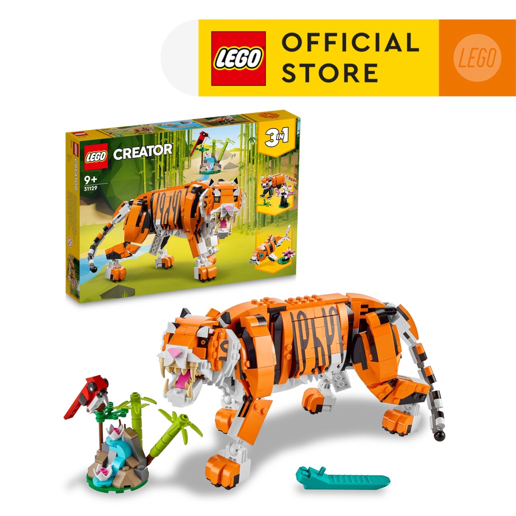 lego-creator-3in1-majestic-tiger-31129