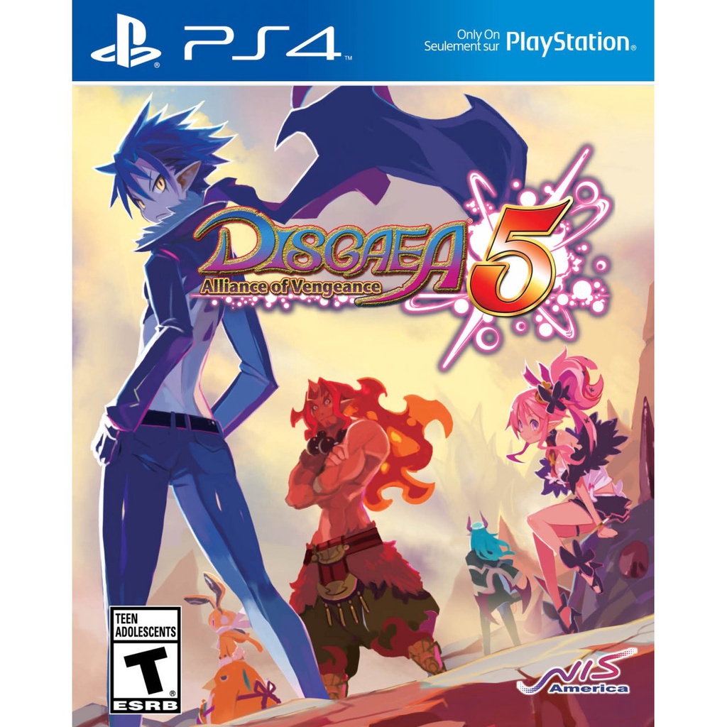 Playstation: แผ่นเกม PS4 - Disgaea 5 Alliance of Vengeance (ASIA ENG ...