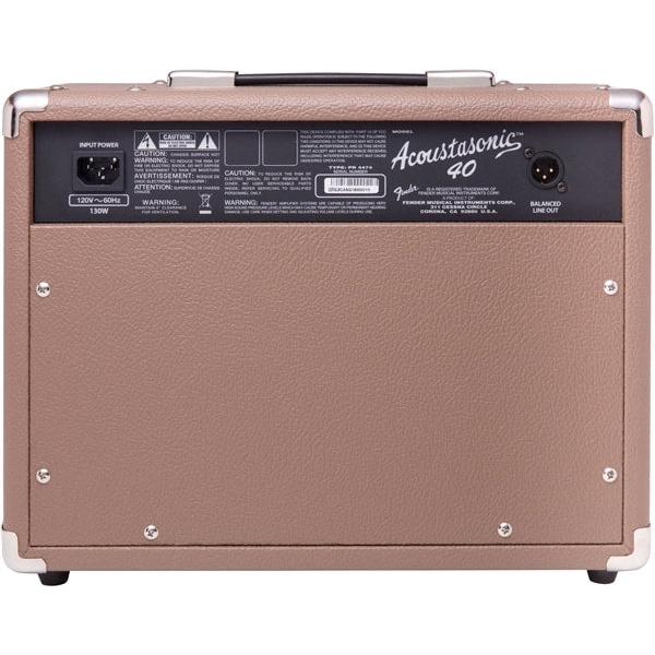 fender-acoustasonic-40-แอมป์กีต้าร์อคูสติก-40-วัตต์