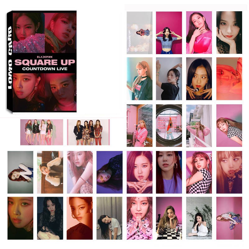 โปสเตอร์รูปภาพ-kpop-blackpink-hd-photo-card-30-ชิ้น-ชุด