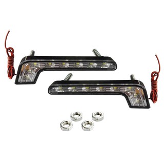 ไฟ LED วิ่งกลางวัน 8 ดวง LED DRL