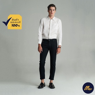 ภาพหน้าปกสินค้าMc JEANS กางเกงยีนส์ผู้ชาย กางเกงยีนส์ แม็ค แท้ ผู้ชาย ขาเดฟ ริมแดง (Selvedge Jeans) สีดำ ทรงสวย ใส่สบาย MASZ072 ซึ่งคุณอาจชอบราคาและรีวิวของสินค้านี้