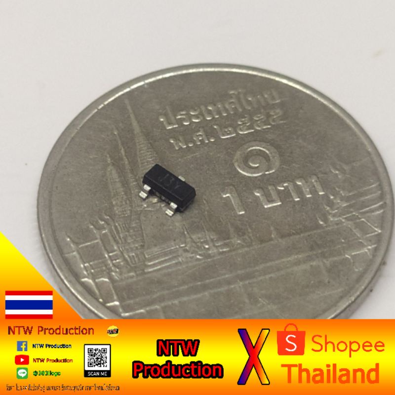 Transistor SMD SOT23 J3Y ชิพ ทรานซิสเตอร์ s8050 Shopee Thailand