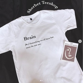 ใหม่ เสื้อยืดbrain*☺︎︎|sherbet.teeshop