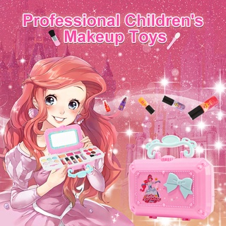 【จัดส่งที่รวดเร็ว】ดแต่งหน้าเด็กลายเ จ้าหญิงดิสนีย์ชุ Disney Mini Box Make Up For Kids Girl เครื่องสำอางเด็กชุดแต่งหน้าขอ