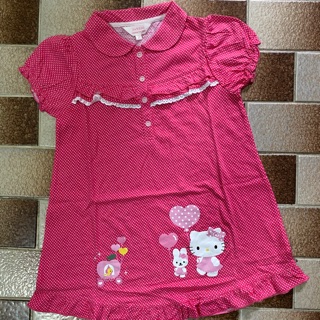 ชุดกระโปรงเด็ก SANRIO Kitty size95 มือ1 พร้อมส่ง