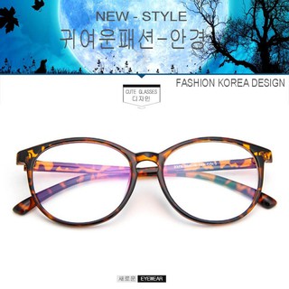 Fashion แว่นตา เกาหลี แฟชั่น แว่นตากรองแสงสีฟ้า รุ่น 2376 C-3 สีน้ำตาลลายกละ ถนอมสายตา (กรองแสงคอม กรองแสงมือถือ)