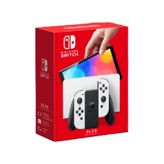 [Best Seller] Nintendo Switch OLED Maxsoft , Synnex :เครื่องนินเทนโดสวิทซ์ รุ่นใหม่ ชุด ABC Tinzshop ; White Neon Zelda