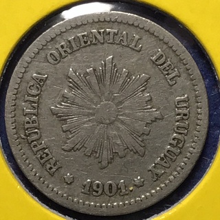 No.60674 ปี1901 อุรุกวัย 2 CENTESIMOS เหรียญสะสม เหรียญต่างประเทศ เหรียญเก่า หายาก ราคาถูก