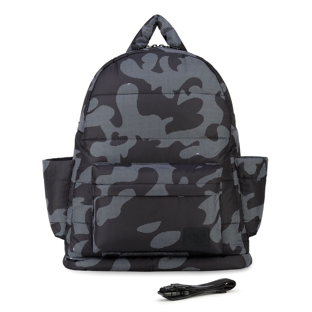cipu-กระเป๋าคุณแม่-กระเป๋าใส่ของเด็กอ่อน-รุ่น-airy-backpack-l-สี-black-camouflage