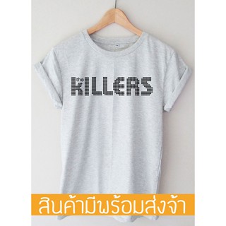 The killers band เสื้อยืดผู้ชายสามารถปรับแต่งได้