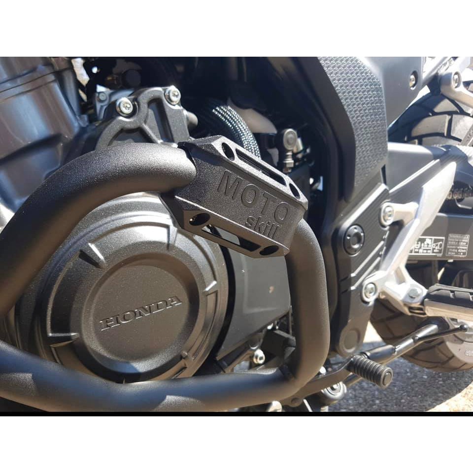 กันล้ม-ชุดล่าง-แคชบาร์-การ์ดเครื่อง-crashbar-honda-cb500x-ปี-2019-2020