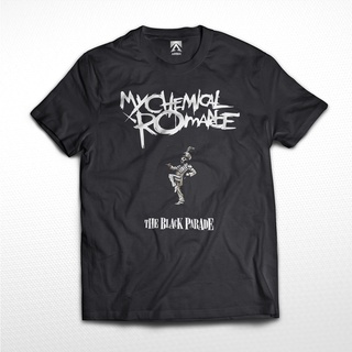 เสื้อยืด พิมพ์ลาย KAOS BAND MY CHEMICAL ROMANCE The Black Parade สไตล์พังก์ร็อค สําหรับผู้ชาย และผู้หญิง