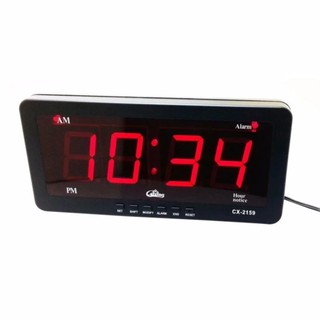 นาฬิกาดิจิตอลLED DIGITAL CLOCKแขวนผนัง/ตั้งโต๊ะ รุ่นCX-2159