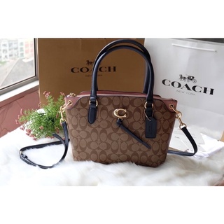 Coach รุ่น REMI SATCHEL IN SIGNATURE CANVAS (COACH 2318)