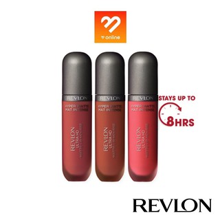สินค้า ลิปจุ่ม #ฝาดำ Revlon Ultra HD Matte Lip Mousse 5.9 ml. ลิปแมทเนื้อมูส สัมผัสนุ่มเหมือนวิปครีม สีชัดติดทน ติดทนนาน 12 ชม.