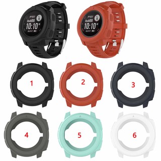 ภาพหน้าปกสินค้าเคสหน้าปัดนาฬิกาข้อมือ แบบซิลิโคนนิ่ม สำหรับ Garmin Instinct ซึ่งคุณอาจชอบสินค้านี้