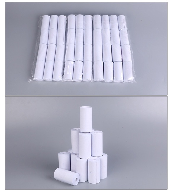ภาพสินค้ากระดาษขาว ขนาด 57x30mm (ยาว 8เมตร)  พร้อมส่งในไทย จากร้าน sutasinee66 บน Shopee ภาพที่ 2