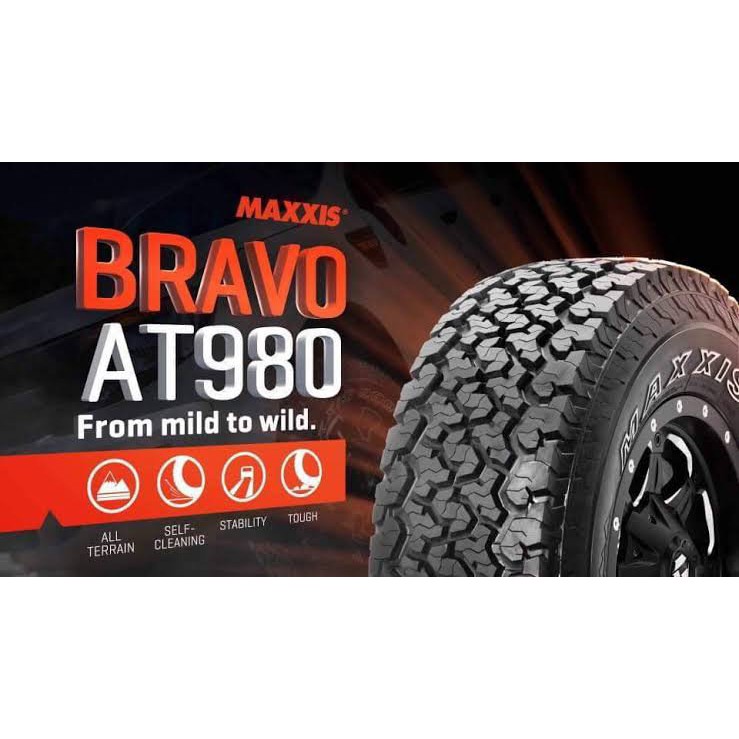 maxxis-265-75-r16-at-980e-bravo-a-t-แม็กซีส-ยางปี-2023-ทุกสภาพถนน-นุ่มเงียบ-ลดการสั่นสะเทือนดีเยี่ยม-ราคาพิเศษ