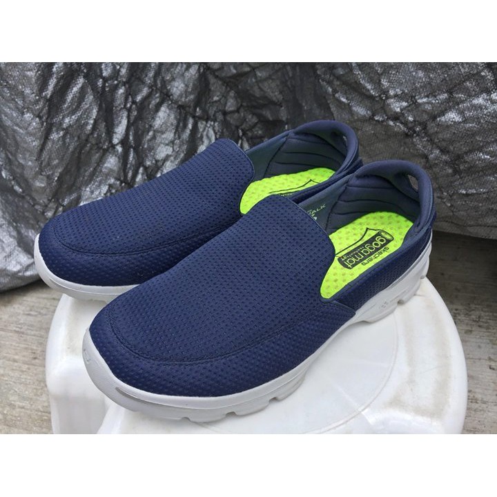 skechers-gowalk3-navy-blue-10us-สภาพ-95-ใส่ครั้งเดียว-สเก็ตเชอร์-ชาย-หล่อๆ-นุ่มๆ