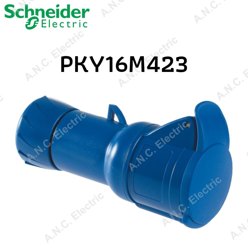 schneider-เต้ารับอุตสาหกรรม-230v-16a-pky16m423
