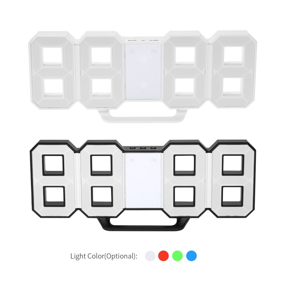 นาฬิกาดิจิตอลแขวน-12h-24h-มีฟังก์ชั่นปลุก-ประดับไฟled
