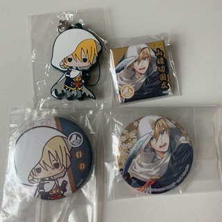 [Touken Ranbu] Badge/Rubber strap Yamanbagiri Kunihiro Animate (เข็มกลัด/พวงกุญแจ ของแท้ อนิเมท ยามัมบะกิริ ดาบ)