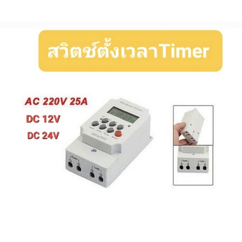 เครื่องตั้งเวลา-เปิด-ปิด-อุปกรณ์ไฟฟ้า