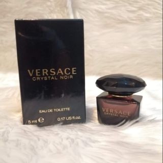 versace crystal noir  5 ml