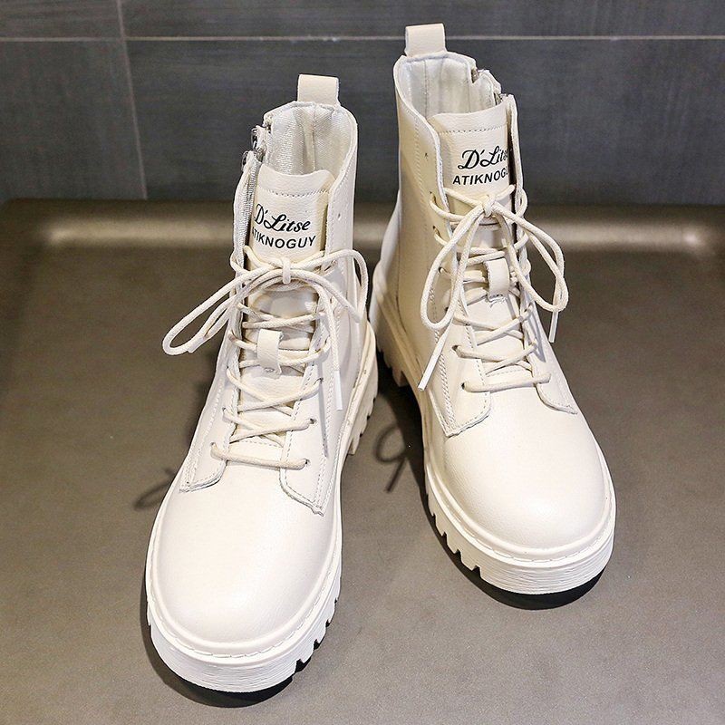 hot-sale-รองเท้าบูทมาร์ตินหญิงสไตล์อังกฤษฤดูร้อนบางปี-2020-ใหม่รองเท้าบูทพื้นหนารองเท้าบูทสั้นเด็กน้ำเย็น