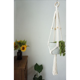 macrame plant hanger มาคราเม่แขวนกระถางต้นไม้