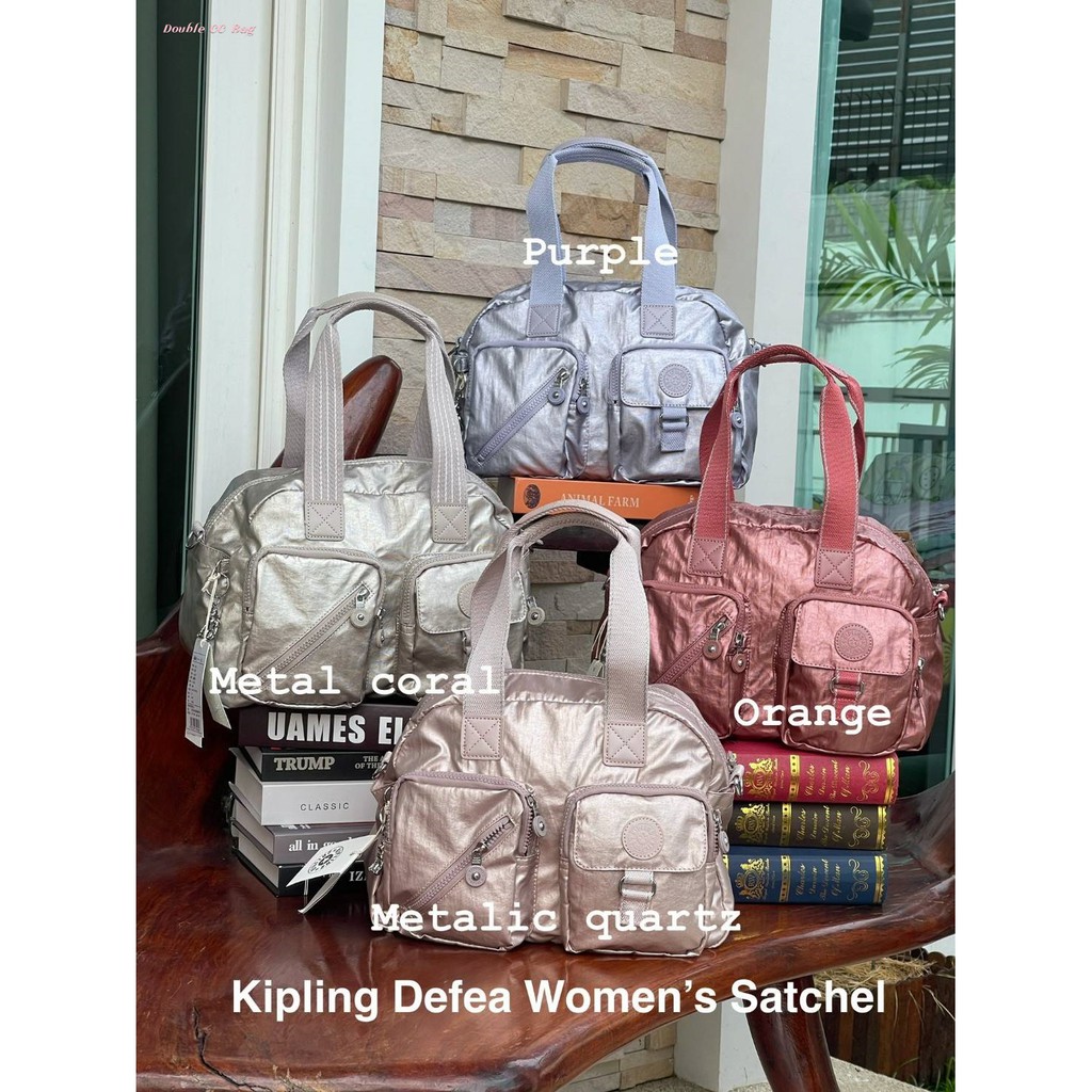 แท้-kipling-defea-women-s-satchel