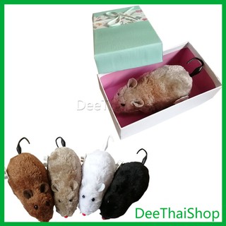 DeeThai ของเล่นสำหรับแมว ของเล่นแมว หนูตัวน้อยของเล่นแมว ของเล่นแมว หนูไขลาน ของเล่นแมว หนูไขลาน หลากสี