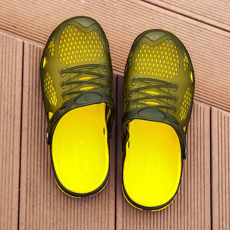 ภาพสินค้ารองเท้า ใหม่รองเท้าฤดูร้อนบุรุษรองเท้าแตะผู้ชายชายหาดรองเท้าแตะ flip flops ผู้ชาย Light Sandalias จากร้าน sportshoes1.th บน Shopee ภาพที่ 8