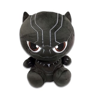 DISNEY MARVEL ตุ๊กตา Black Panther ขนาด 7 นิ้ว 10 นิ้ว Avengers (สีเทา) (สินค้าลิขสิทธิ์แท้ จากโรงงานผู้ผลิต)