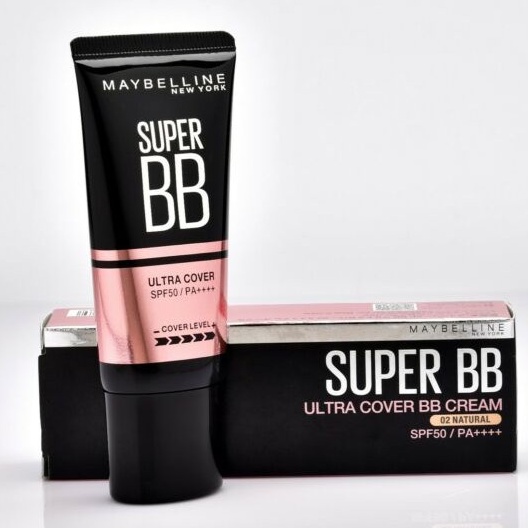 beauty-siam-แท้ทั้งร้าน-แบ่งขายบีบีครีมหน้าเป๊ะ-maybelline-super-bb-ultra-cover-bb-cream-spf50-pa