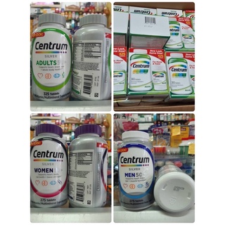 CENTRUM 50+ เซนทรัมวิตามินรวมสำหรับวัยกลางคนและผู้สูงอายุ อายุ 50+ 275เม็ด