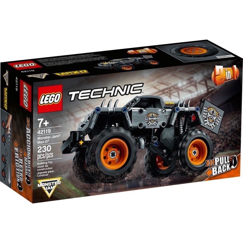 lego-technic-monster-jam-max-d-42119-เลโก้ใหม่-ของแท้-กล่องสวย-พร้อมส่ง