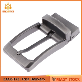 สินค้า ( Baosity3 ) หัวเข็มขัดโลหะทรงสี่เหลี่ยมสําหรับผู้ชาย