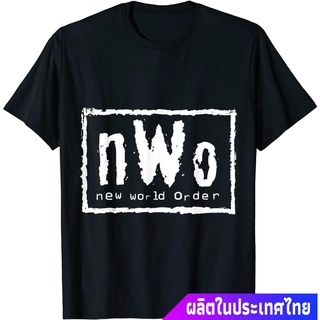 มวยปล้ำอาชีพ มวย มวยปล้ำลีก อเมริกา WWE NWo คอกลม แฟชั่น ผ้าฝ้ายแท้ เสื้อยืด ผ้าฝ้ายแท้สามารถปรับแต่งได้