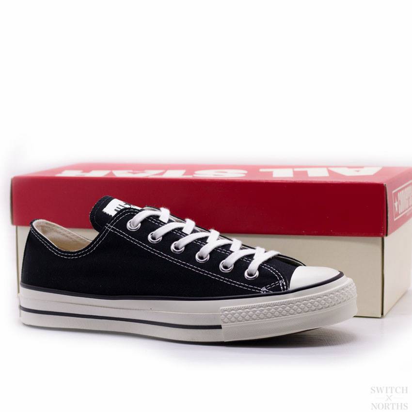 converse japan all star ox black