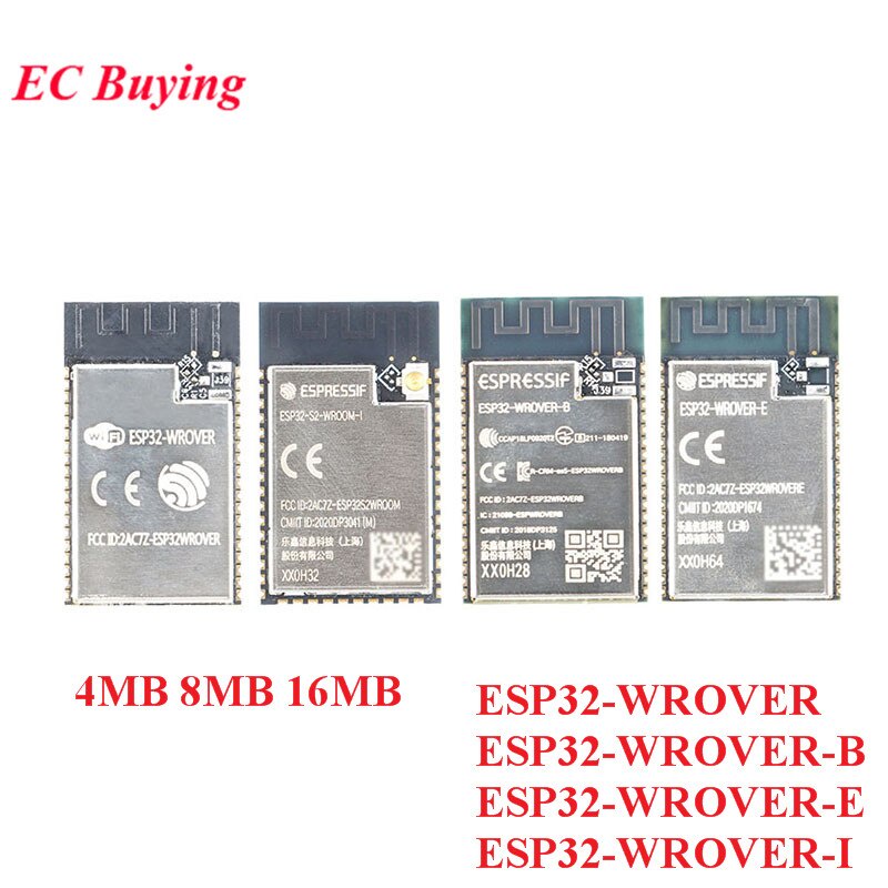 Esp32 wrover esp32 wrover b esp32 wrover i esp32 wrover e esp32 4mb 8mb