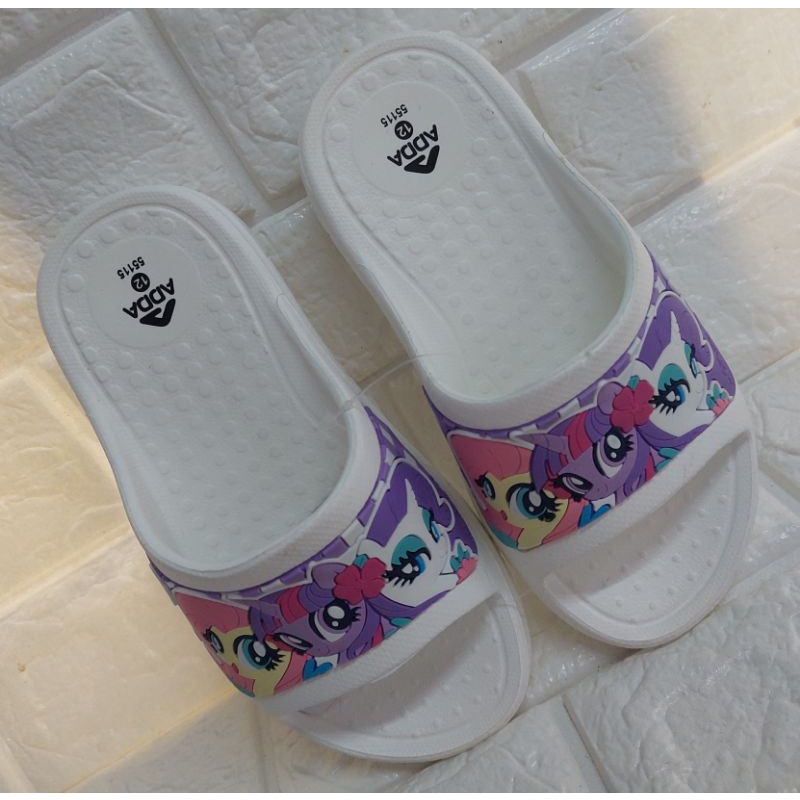 adda-รองเท้าเด็กสีขาว-ลิขสิทธิ์pony
