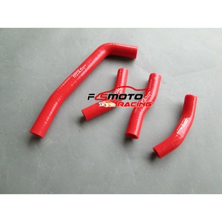 ท่อหม้อน้ําซิลิโคน สีแดง สําหรับ Honda CRF250 CRF250R CRF 250 R 2010-2013 2011 12